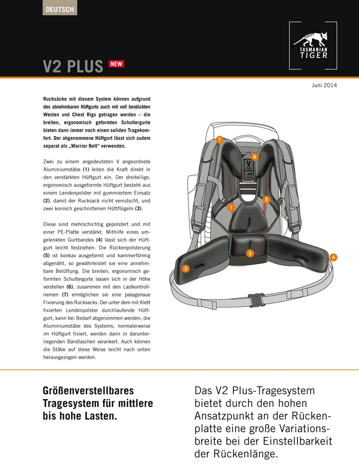 Tasmanian Tiger Raid Pack MK III Schwarz
